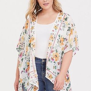 NWT- Floral Kimono